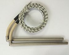 直角帶套管電熱管